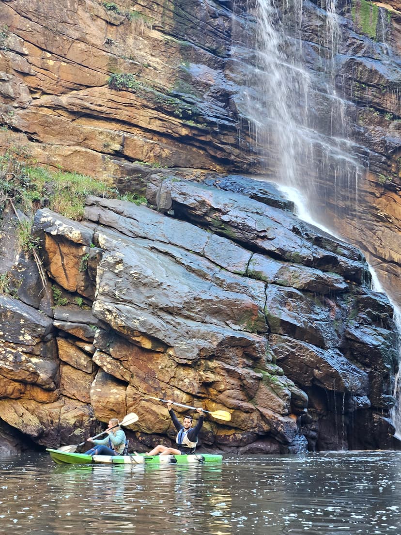 A stunning view of the coastline along the Garden Route.